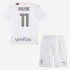 Maillot de Supporter AC Milan Pulisic 11 Extérieur 2023-24 Pour Enfant